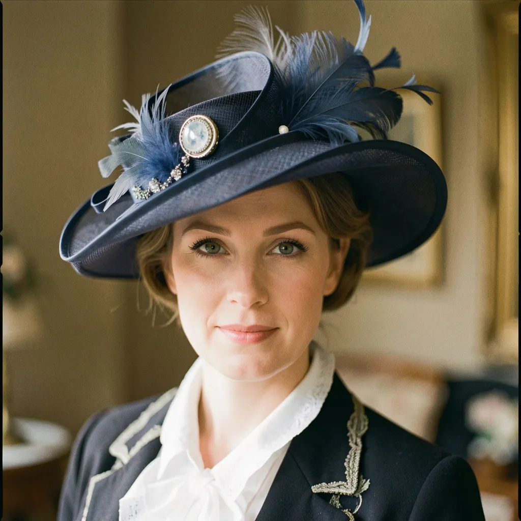 Angular geometry headpiece